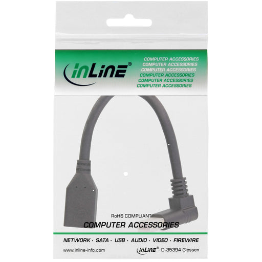 EAN 4043718292783 - InLine 17159O cable DisplayPort 0,15 m Negro imagen 2