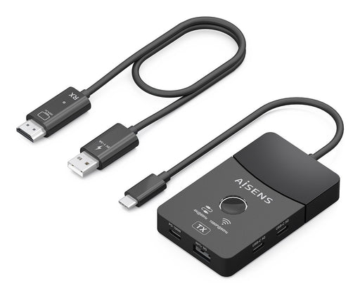 EAN 8435739903292 - AISENS ASWL-H2KDC30M05-BK base para portátil y replicador de puertos Inalámbrico y alámbrico USB 3.2 Gen  imagen 2