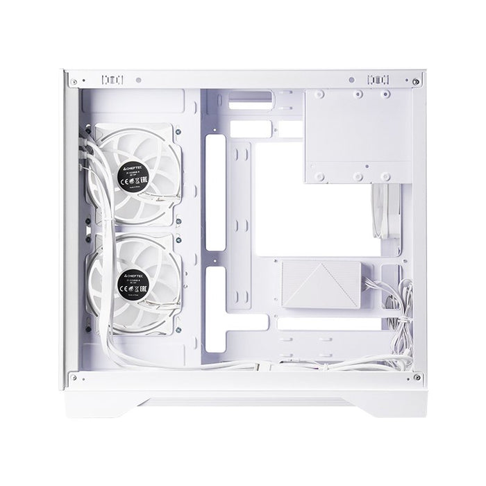 EAN 753263079145 - Chieftec GM-30W-TG-OP carcasa de ordenador Cubo Blanco imagen 5