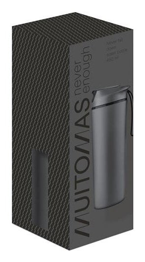 EAN 8021735212355 - Muitomas NFDBOTTLE450BK bidón de agua Uso diario 450 ml Polipropileno (PP) Negro imagen 4