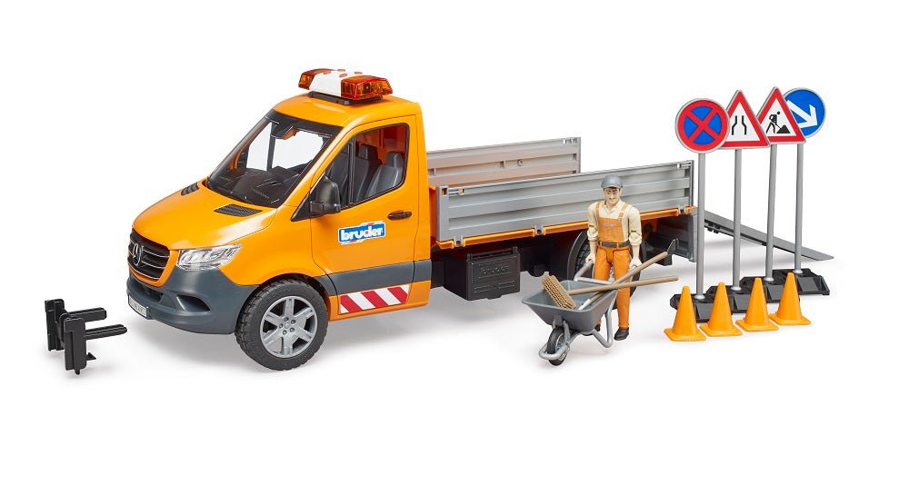 EAN 4001702026776 - BRUDER MB Sprinter Municipal imagen 1