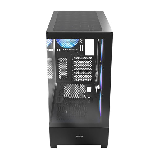 EAN 4711140483429 - FSP M370-BA Case Midi Tower mITX, mATX, ATX (BTF) Black ARGB imagen 2