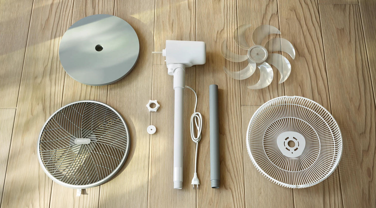 EAN 8720389036842 - Philips 2000 series CX2550/00 ventilador Gris imagen 3