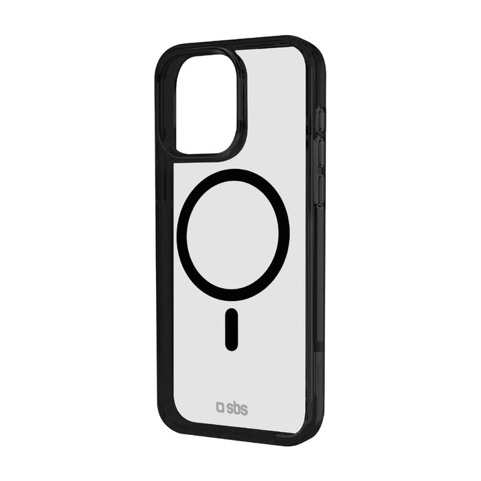 EAN 8018417482397 - SBS Mag frame funda para teléfono móvil 17,5 cm (6.9") Negro, Transparente imagen 1