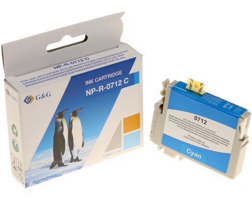 EAN 6941784786411 - G&G 03545 cartucho de tinta 1 pieza(s) Compatible Cian imagen 1