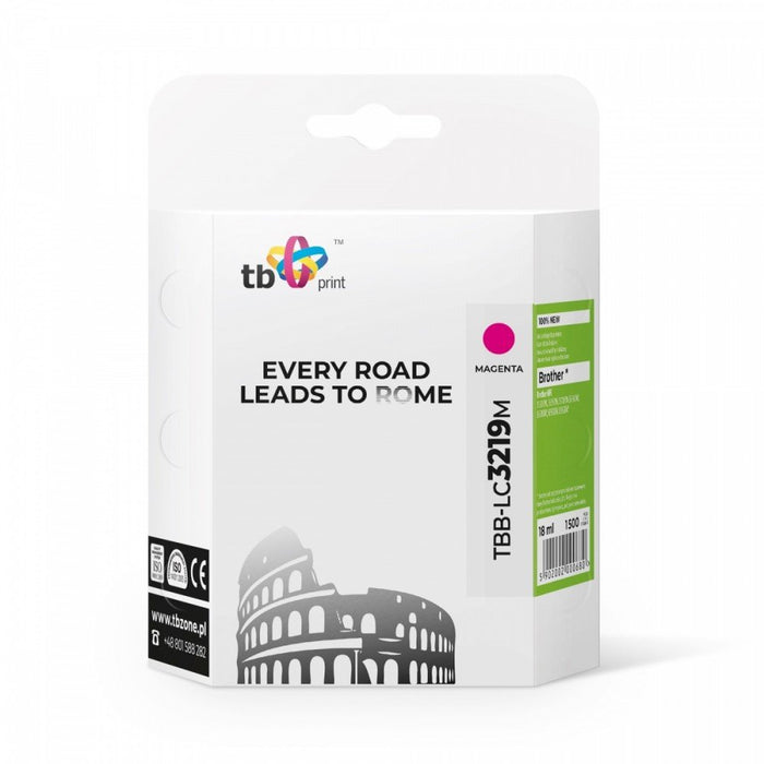 EAN 5902002000680 - TB Print TBB-LC3219M cartucho de tinta 1 pieza(s) Compatible Magenta imagen 1