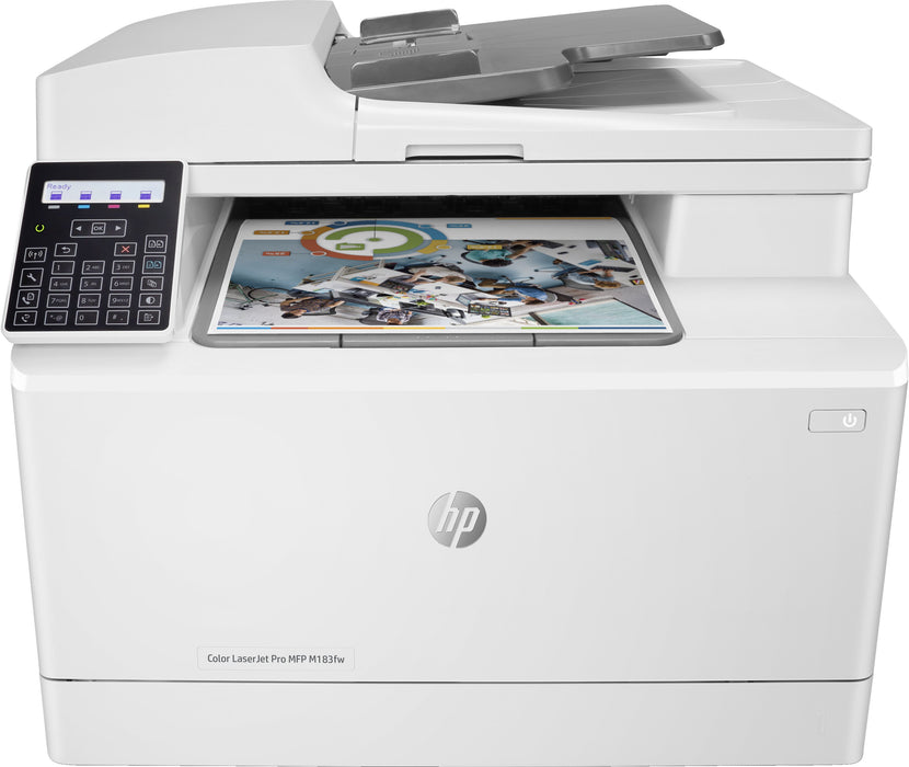 EAN 0193905485673 - HP Color LaserJet Pro MFP M183fw Laser A4 600 x 600 DPI 16 ppm Wifi imagen 1