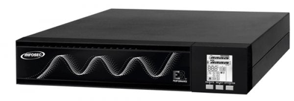 EAN 3700085670286 - Infosec E3 Performance 3000 RT sistema de alimentación ininterrumpida (UPS) Línea interactiva 3 kVA 2700  imagen 2