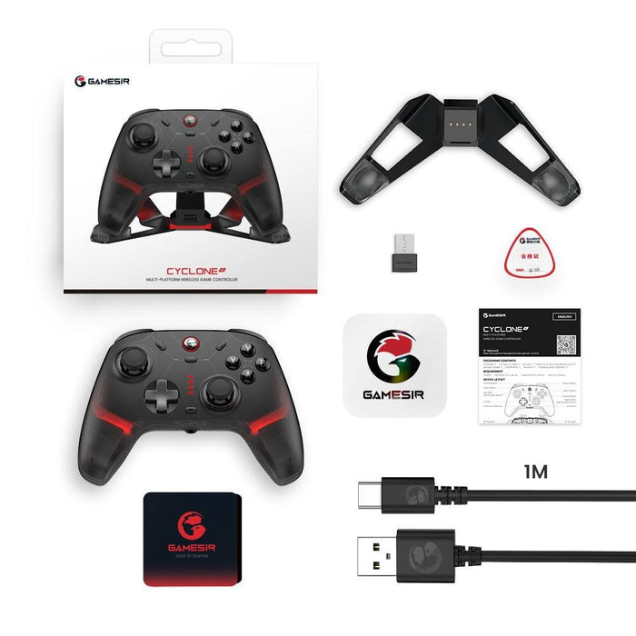 EAN 6936685221352 - GameSir Cyclone2 BDL-BK Negro Bluetooth/RF/USB Gamepad Analógico/Digital Android, Nintendo Switch, PC, iO imagen 5