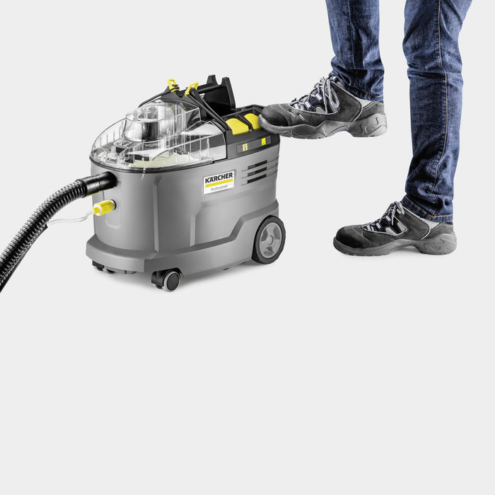 EAN 4054278681221 - Kärcher 1.101-702.0 máquina de limpieza de alfombras Caminar-detrás Profundo Negro, Gris, Amarillo imagen 3