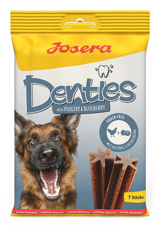 EAN 4032254768982 - Josera Denties Poultry&Blueberry Perro Premio Arándano, Aves 180 g imagen 1