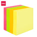 EAN 6935205399878 - Deli EA03303 pestaña autoadhesiva 100 hojas Rosa, Naranja, Amarillo, Rojo, Verde imagen 1