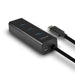 EAN 8595247903686 - Axagon HUE-S2C hub de interfaz USB 3.2 Gen 1 (3.1 Gen 1) Type-A 5000 Mbit/s Negro imagen 3
