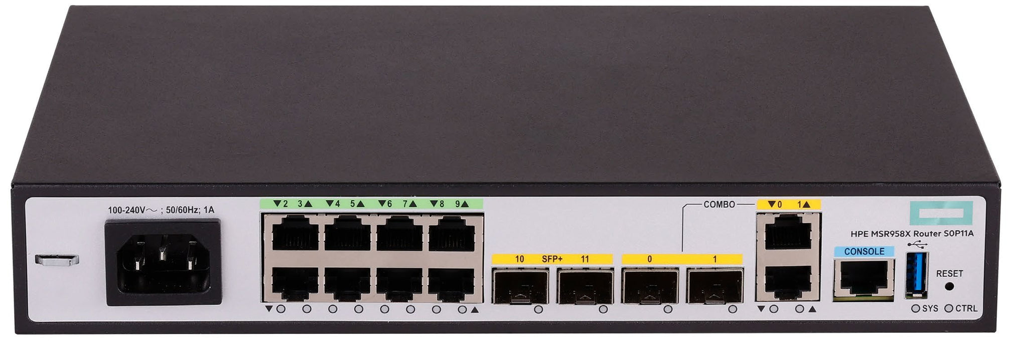 EAN 190017640761 - HPE MSR958X router Gigabit Ethernet Gris imagen 1