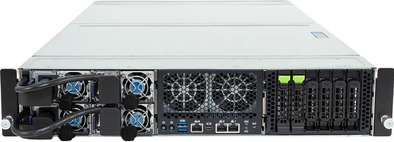 EAN 4719331870973 - GIGABYTE XV23-ZU0-AAJ1 LGA 6096 Bastidor (2U) Negro, Acero imagen 4