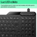 EAN 0197192768501 - HP 400 Backlit Wired Keyboard teclado Hogar USB QWERTY Inglés Negro imagen 7