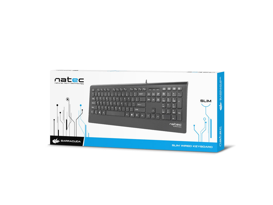 EAN 5901969407099 - NATEC BARRACUDA teclado Universal USB QWERTY Negro imagen 6