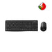 EAN 8436624423666 - CoolBox COO-KTR-03WPT teclado Ratón incluido Hogar / Oficina RF inalámbrica + USB QWERTY Portugués Negro imagen 1