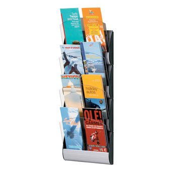 EAN 3660141239157 - PaperFlow K540655 estante para revistas Poliestireno Aluminio imagen 1