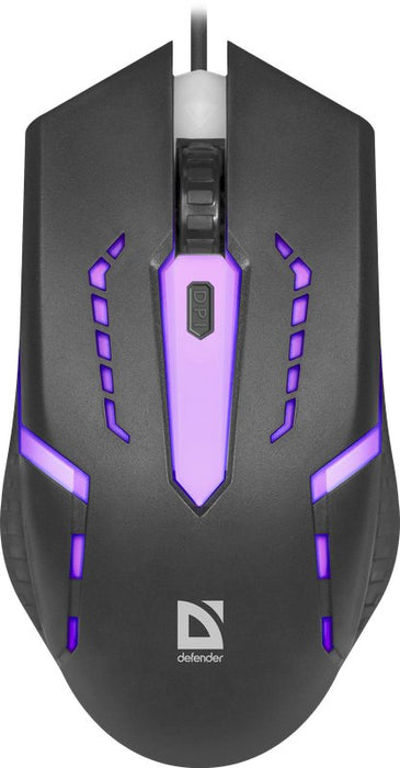 EAN 4714033526005 - Defender FLASH MB-600L ratón Juego Ambidextro USB tipo A Óptico 1200 DPI imagen 1