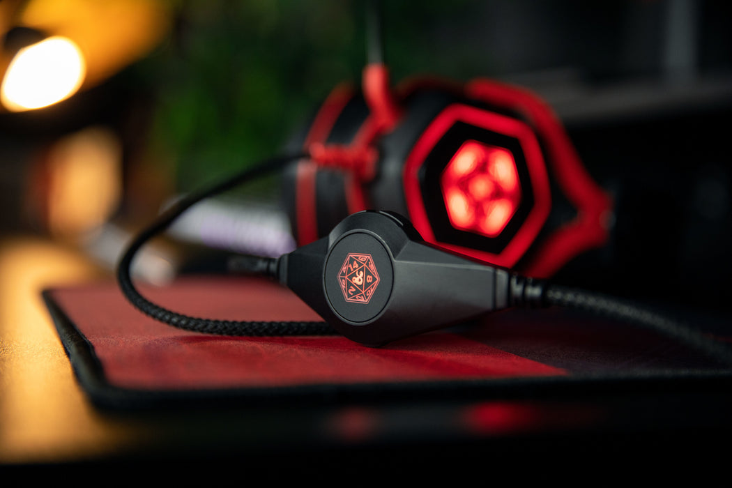 EAN 3328170294553 - Konix KX DND D20 7.1 GAMING HEADEST Auriculares Alámbrico Diadema Juego USB tipo A Negro, Rojo imagen 7