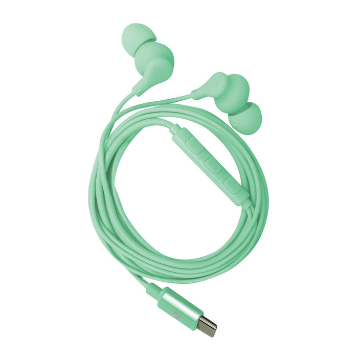 EAN 8021735218661 - Celly UP1600TYPECGN auricular y casco Auriculares Alámbrico Dentro de oído Llamadas/Música USB Tipo C Ver imagen 3