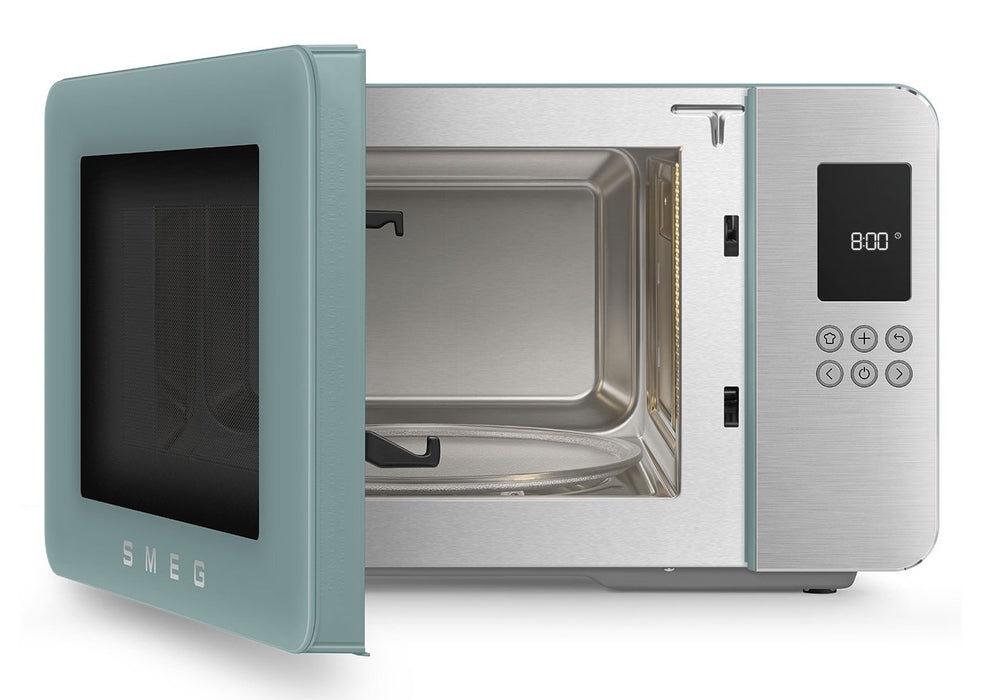 EAN 8017709356491 - Smeg MOC01EGMEU microondas Verde Microondas con grill Encimera 29 L 1450 W imagen 2