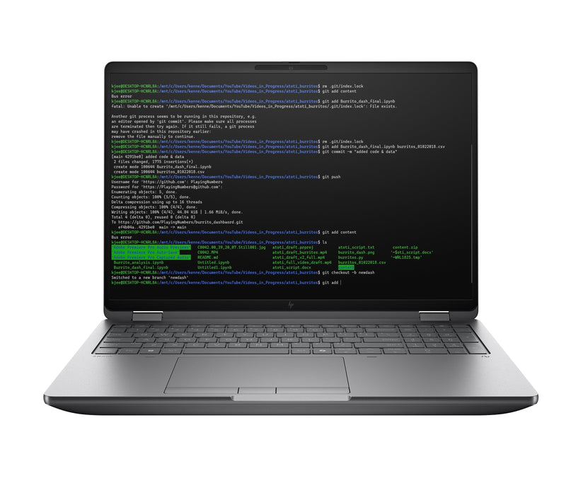 EAN 199642183643 - HP ZBook Fury G1i Mobile Workstation Intel Core Ultra 7 255HX Estación de trabajo móvil 40,6 cm (16") WUXG imagen 1
