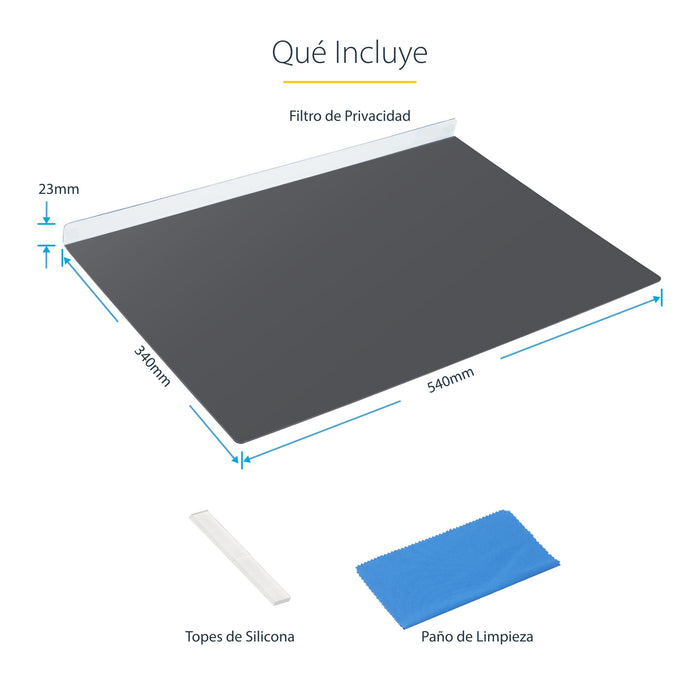 EAN 0065030901932 - StarTech.com 2461A-PRIVACY-SCREEN filtro para monitor 61 cm (24") Filtro de privacidad para pantallas sin imagen 15