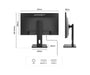 EAN 4589511165447 - JAPANNEXT JN-27IPS4FLWQHDR-HSP pantalla para PC 68,6 cm (27") 2560 x 1440 Pixeles Wide Quad HD LCD Negro imagen 7