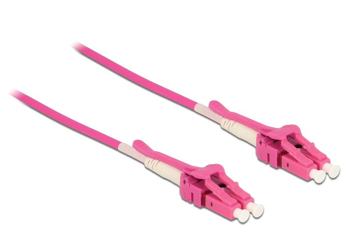 EAN 4043619851355 - DeLOCK 85135 Cable de fibra óptica e InfiniBand 5 m LC Rosa imagen 1