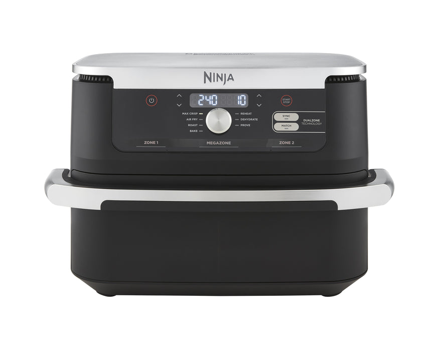 EAN 0622356270373 - Ninja AF500EU freidora Doble 10,4 L Independiente 2470 W Freidora de aire caliente Negro, Acero inoxidabl imagen 5