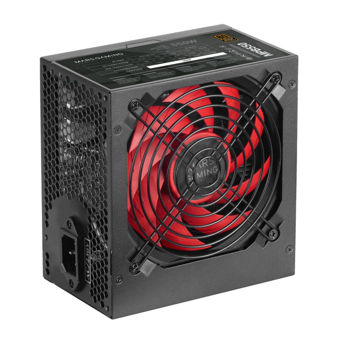 EAN 4710562755428 - Mars Gaming MPB550 unidad de fuente de alimentación 20+4 pin ATX ATX Negro imagen 5