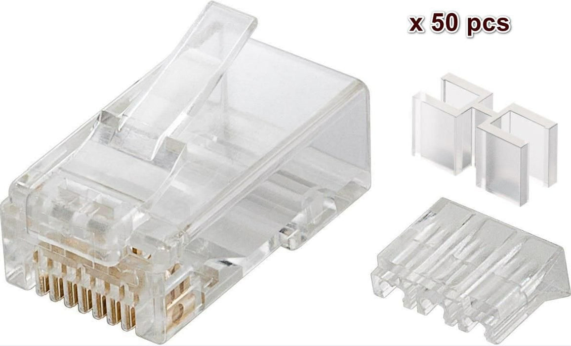 EAN 5704327842064 - Microconnect KON503-50 conector RJ45 Transparente imagen 1