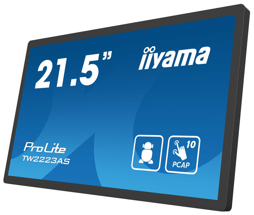 EAN 4948570124787 - iiyama TW2223AS-B2 pantalla para PC 54,6 cm (21.5") 1920 x 1080 Pixeles Full HD Pantalla táctil Negro imagen 6