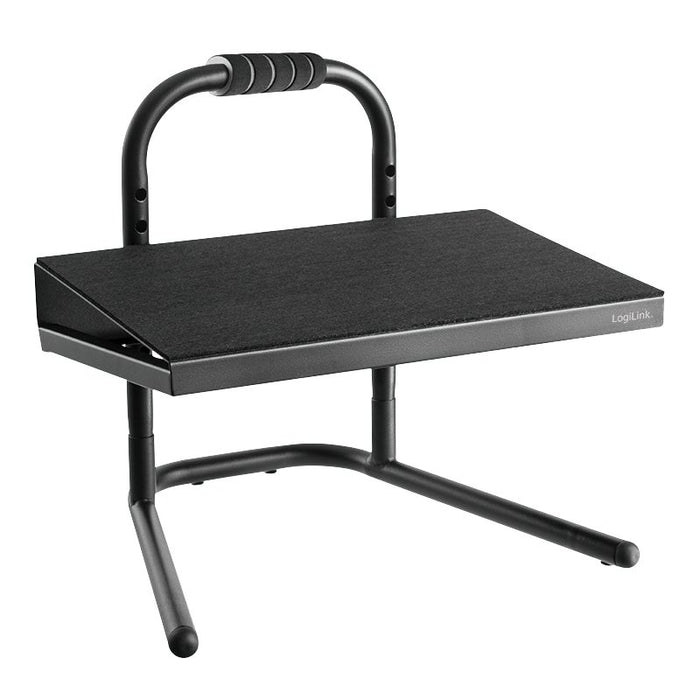 EAN 4052792048124 - LogiLink EO0007 soporte para el apoyo de pies Negro imagen 1