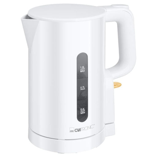 EAN 4006160648348 - Clatronic WK 3834 tetera eléctrica 1 L 900 W Blanco imagen 1