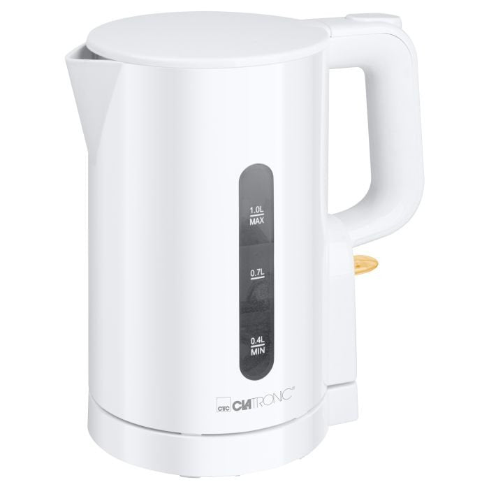 EAN 4006160648348 - Clatronic WK 3834 tetera eléctrica 1 L 900 W Blanco imagen 1