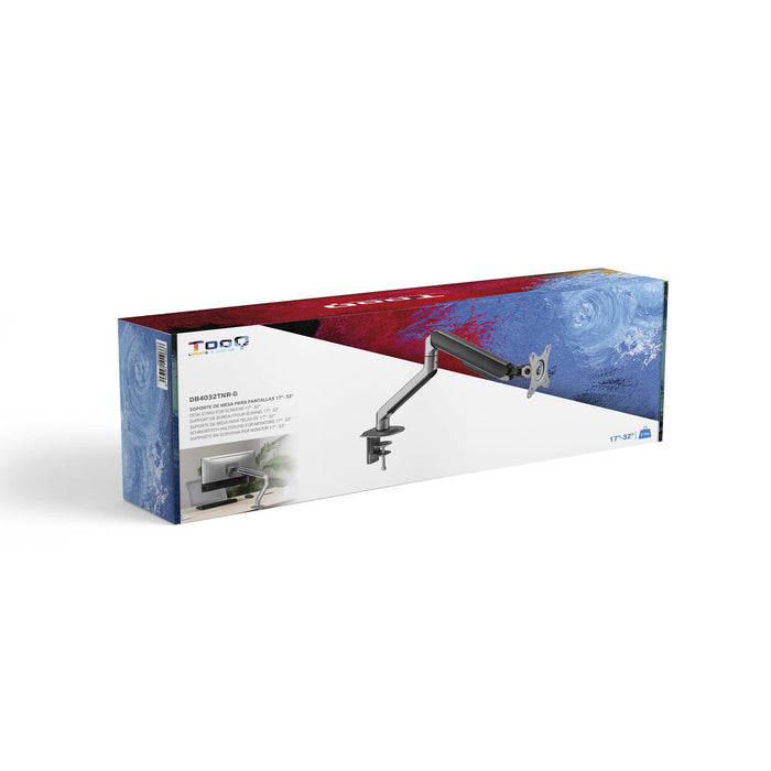 EAN 8433281010666 - TooQ DB4032TNR-G soporte para monitor 81,3 cm (32") Escritorio Negro imagen 10