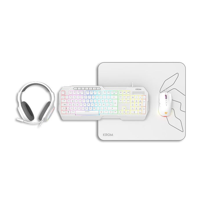 EAN 8436587976384 - Krom Kenta teclado Ratón incluido Juego USB QWERTY Inglés imagen 6