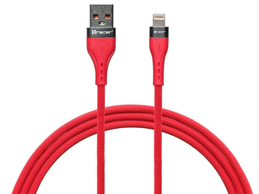 EAN 5907512874370 - Tracer TRAKBK47492 cable de conector Lightning 1 m Rojo imagen 1