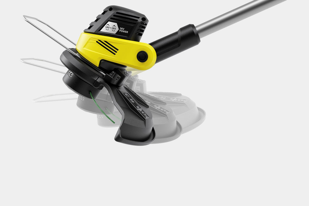 EAN 4066529036445 - Kärcher LTR 3-18 DUAL BATTERY SET 30 cm Batería Negro, Acero inoxidable, Amarillo imagen 4