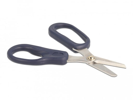 EAN 4043619905546 - DeLOCK 90554 tijera de escritorio y manualidades Tijeras de oficina Corte con forma Azul, Plata imagen 2