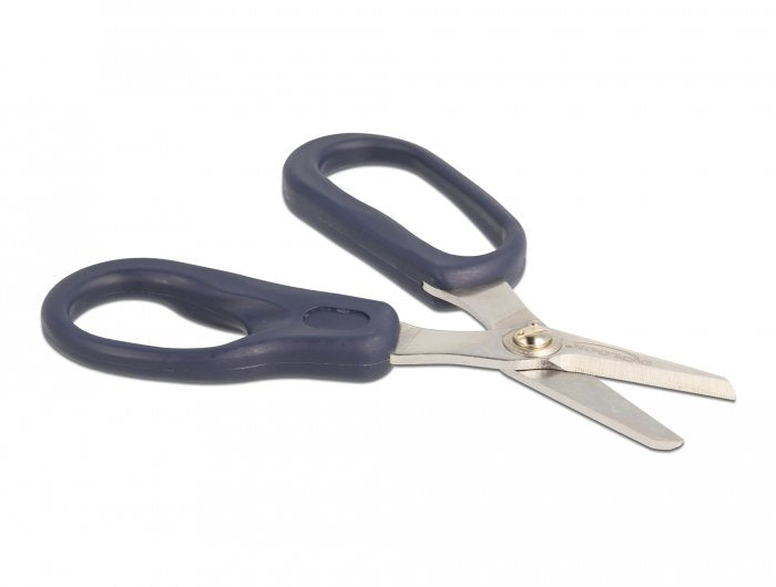 EAN 4043619905546 - DeLOCK 90554 tijera de escritorio y manualidades Tijeras de oficina Corte con forma Azul, Plata imagen 2