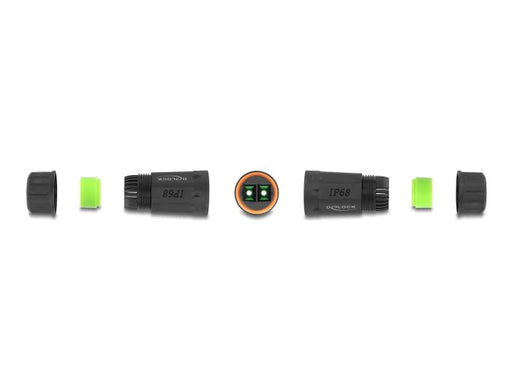 EAN 4043619881482 - DeLOCK 88148 cambiador de género para cable Negro imagen 2
