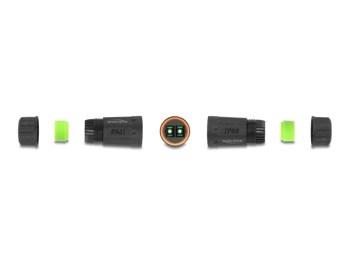 EAN 4043619881482 - DeLOCK 88148 cambiador de género para cable Negro imagen 2