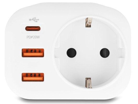 EAN 4043619114986 - DeLOCK 11498 adaptador de enchufe eléctrico Tipo E/F híbrido Tipo F Blanco imagen 3