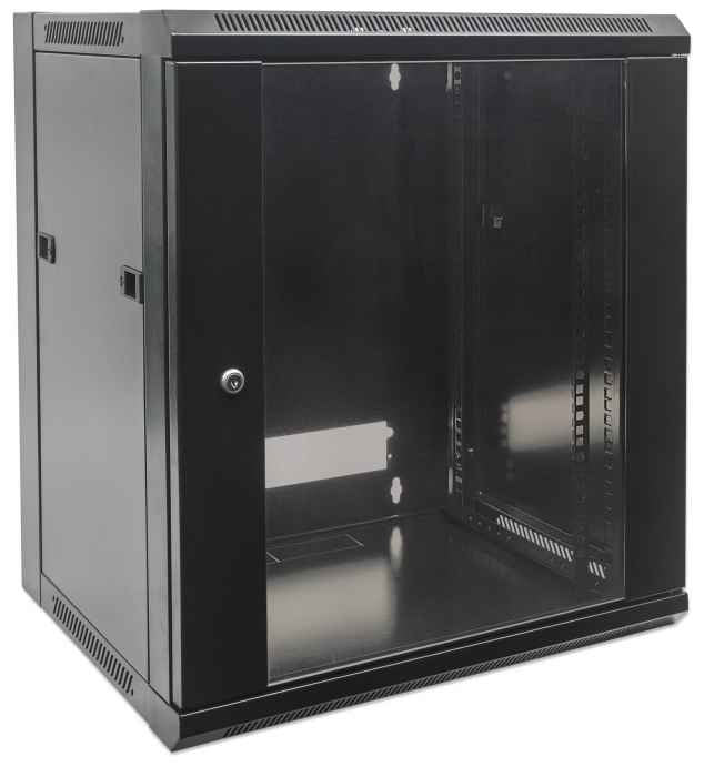 EAN 766623711715 - Intellinet 711715 armario rack Bastidor de pared Negro imagen 3