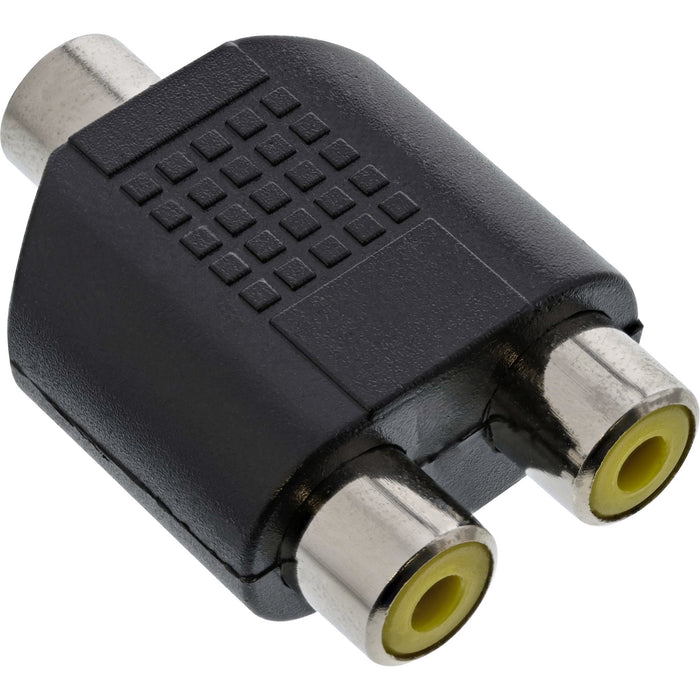 EAN 4043718080427 - InLine 99338 cambiador de género para cable 3.5mm jack female mono 2xRCA Negro imagen 2