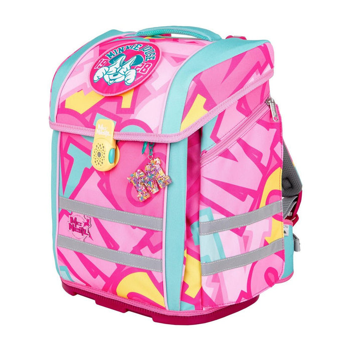 EAN 4017245965878 - McNeill Minnie Mouse juego de mochila escolar Chica Azul, Rosa, Amarillo imagen 3